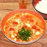 トマト親子丼（元祖 変わりかつ丼・親子丼 祭太鼓 上本町ハイハイタウン店）