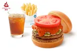 【ドリンクセット】スパイシーダブルモスバーガー(モスバーガー 薬院店)