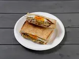 とろーり玉子とフレッシュサルサのカルニタスサンド（Fish＆Tacos ナユタコス）