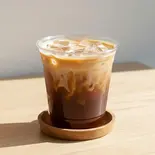 アイスカフェオレ Ice Cafe au lait(【体質改善&ご褒美スイーツ!食物繊維たっぷりの米ぬかや”山形”の恵みを使った隠れ家カフェ】YAMAGATA BLEND CAFE)