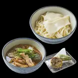 季節の天ぷら鶏汁うどん（肉汁うどん奥村 池袋店）