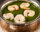 ほうれん草エビカレー/SAG PRAWN CURRY（スパイスの森）