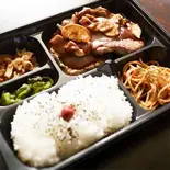 ポークソティきのこソース弁当 Pork Sautee ＆ Mushroom Sauce Bento Box（チャーチル）