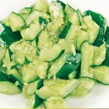 たたきキュウリ【拍黄瓜】(中華料理 聚楽園)