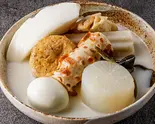 鶏白湯おでん/5種盛り合わせ（海鮮鮨と鶏白湯おでん 魚でん 船橋本店）