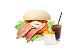 シンプルサンドセット/高加水バンズ（the 3rd Burger 新宿大ガード店）