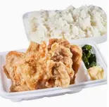 旨塩唐揚げ弁当(5個入り)Salted fried chicken 5pieces with race（鹿島田あげもん屋ぶんご）