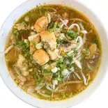 揚げ魚ビーフン Bún cá（ベトナムレストランNGON 2号店）