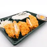 プレーン＆チーズ明太ミルカツ弁当（とんかつの店 ミルカツ屋）