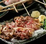 地鶏のタタキ(焼鳥しょうじん平尾店)