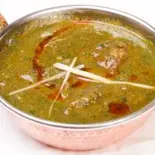 マトンサグカレー Mutton Sag Curry(ネパールインド料理 ナーバディップ)