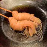 糸こんにゃく串 Konnyaku Noodle Skewer（あさ家）
