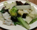 本日海鮮と野菜のあっさり炒め(Wine bar Otri)
