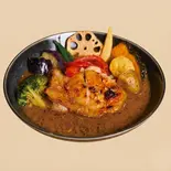 香ばしグリルチキンのスープカレー（がるる）