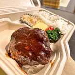 ハンバーグ弁当（SAMURAI BENTO Bar studio tt-zone）