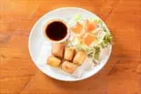 海老すり身の揚げ春巻 Minced Shrimp Spring Rolls 5p（アジアンパーム渋谷本町店）