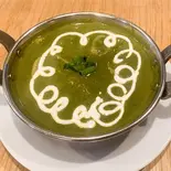 ほうれん草マッシュルーム Sag Mushroom（インドアジアン料理＆バー SUNRISE）