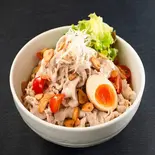 ~肉増し~花道のにんにく豚冷麺(豚冷麵 花道 西小山店)