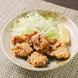 若鶏の唐揚げ（黒碗）