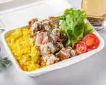 NYチキンオーバーライス(肉酒場ブラチョーラ 練馬店)