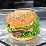 テリヤキチーズバーガー / TERIYAKI CHEESE BURGER（JACKS BURGER SHOP SUITA）