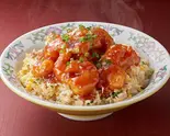 エビチリ炒飯 (450g)Chili Shrimp Fried Rice（たらふく町中華）