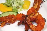 タンドゥーリえび (Tandoori Shrimp) 3p（ミルチ亜細亜食堂 柿生店）