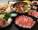 金の目火鍋 希少きのこ盛付(2人前) 美肌コース（ラムしゃぶ金の目 六本木店）