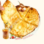 NEW# キャラメルチーズナン Caramel Cheese Nan（Asian Dining サウラハビュー 成増店）