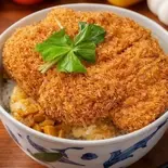 女王様のとじないロースカツとヒレカツのミックスカツ丼（カツ丼 三代目 なかじま 立川店）