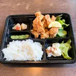 鶏天弁当（カラカラ唐揚げ）