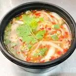 トムヤムムー サップナムサイ(豚ひき肉)ต้มยำหมูสับน้ำใส(PINTO)