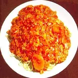 海老チリ焼きそば Shrimp ＆ Chili Yakisoba（中国飯店 精華楼）