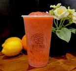 M 完熟ナタデココストロベリー紅茶スムージー（新商品発売！完熟果物ナタデココ！台湾発スムージー 王子店 New product release！ Ripe fruit natadecoco！）