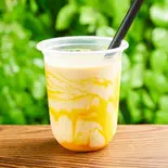マンゴー＆バナナスムージー Mango ＆ banana smoothie（タコライスベイビー神楽坂 TacoRice Baby Kagurazaka）