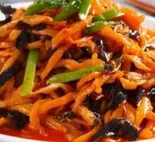 豚肉細切り甘辛炒め:鱼香肉丝(中華逸品)