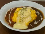 ハーフ＆ハーフ＆チーズ Half＆Half＆Cheese（手作り洋食 食の會 日本橋）