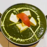 サグパニルカレーセット Sag Paneer Curry Set（SAHANA INDIAN AND NEPALI RESTAURANT＆BAR）