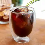 コーヒー【ice】（【自家製沖縄タコス＆カレー】Cafe ＆ Bar Khaja）