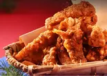 豚肉のカリカリ揚げ/炸酥肉(四川火鍋しゃぶしゃぶ専門店 賢合庄)