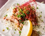 せせりのネギ塩焼き（鉄板居酒屋 お好みキング）