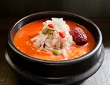 【辛いです!】辛い参鶏湯(参鶏湯サムゲタン【六鶏】)