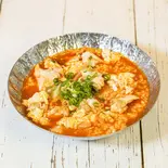 【ピリ辛】チゲ鶏雑炊（ぞうすいマニア〜鶏キング〜大正店）