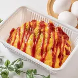 定番ケチャップオムライス（オムライスキッチン Am's 平岸店）
