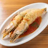 海老のガダイフ揚げ（一方美人）