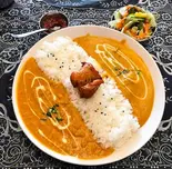 2種カレーライスセット( W curry rice /chicken tikka set )（Royal Curry House）