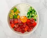 【ミニ】ダイエットハワイアンポキボウルmini]Diet Hawaiian Poke Bowl（【ダイエット用】ヘルシイズポキボウル虎ノ門店 Healthy Pokebowl TORANOMON）