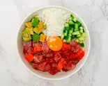 ダイエットハワイアンポキボウルHealty Hawaiian Poke Bowl（【ダイエット用】ヘルシイズポキボウル虎ノ門店 Healthy Pokebowl TORANOMON）