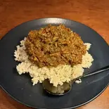 【普通盛り】お酒で煮込んだカレーライス(喫茶&BAR とのっず)
