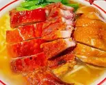 肉3種盛りラーメン（ヤミーダック秋津店）